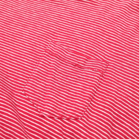 Red × White Border T-Shirt