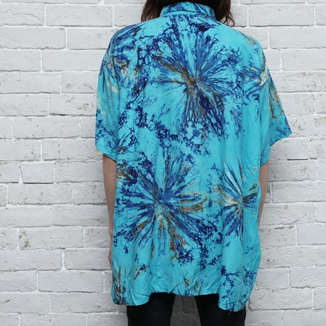 レーヨン タイダイシャツ Rayon S/S Shirt