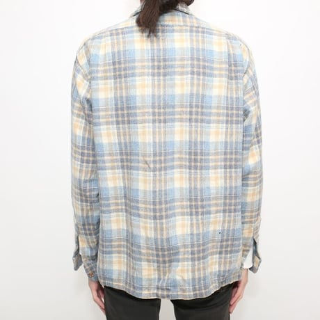 70s Pendleton Wool Plaid Loop Shirt