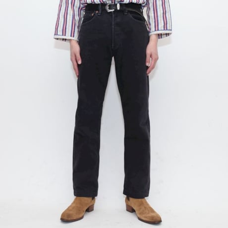 Levi's 501 Black Denim Pants MADE IN USA