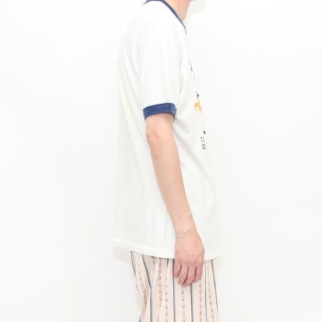 Vintage Anchor Ringer  T-Shirt