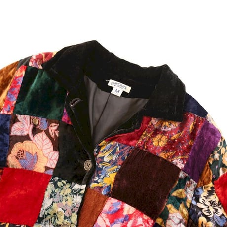 Special Patchwork Velour Jacket