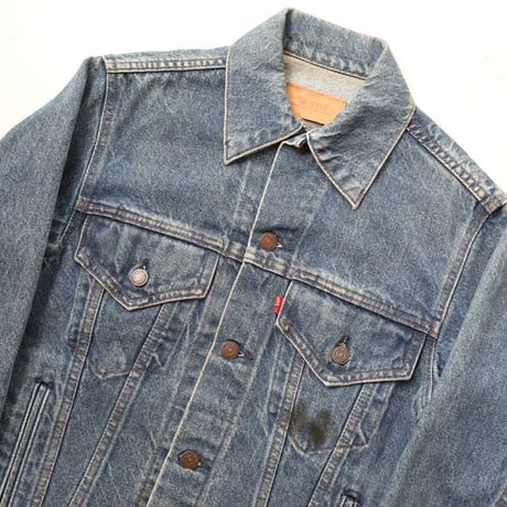 80s Levi's 70506 Denim Jacket "Mickey Mouse" Painted Custom