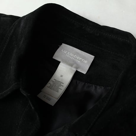 Black Suede Shirt Jacket