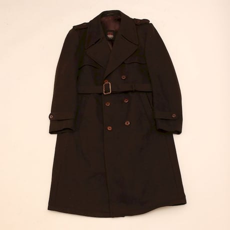 Euro Vintage Double Breasted Wool Coat