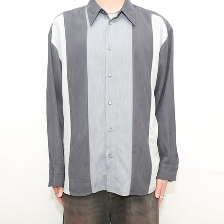 90s 3tone Design Shirt