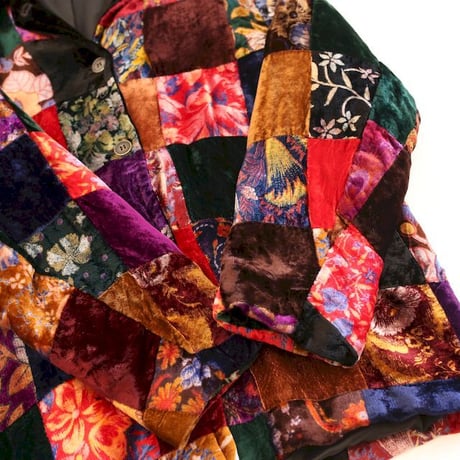 Special Patchwork Velour Jacket