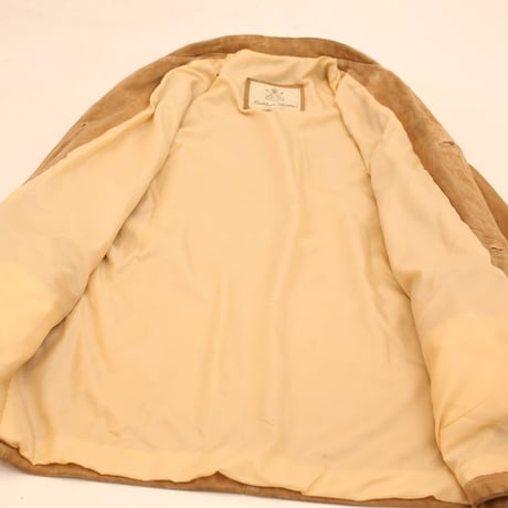 Suede Leather Jacket MADE IN ITALY
