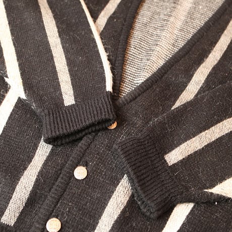 Stripe Knit Cardigan