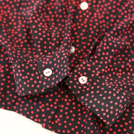 Dot Pattern Silk L/S Shirt