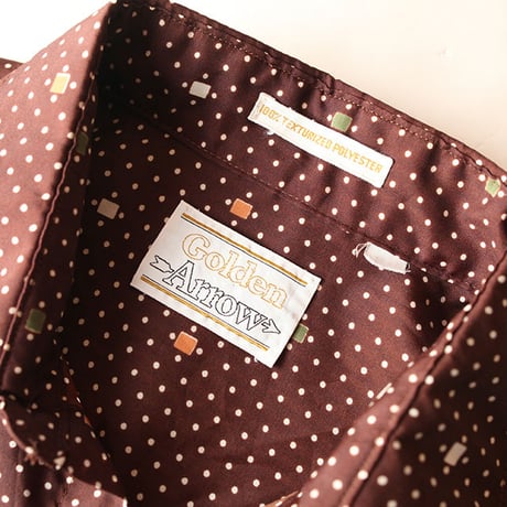 Arrow Mix Dot Pattern Shirt