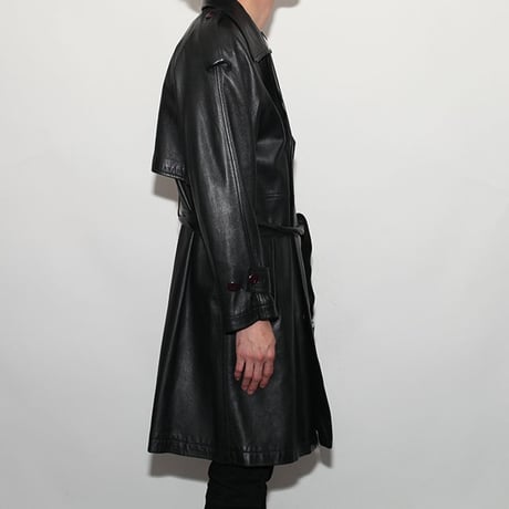 Leather Trench Coat