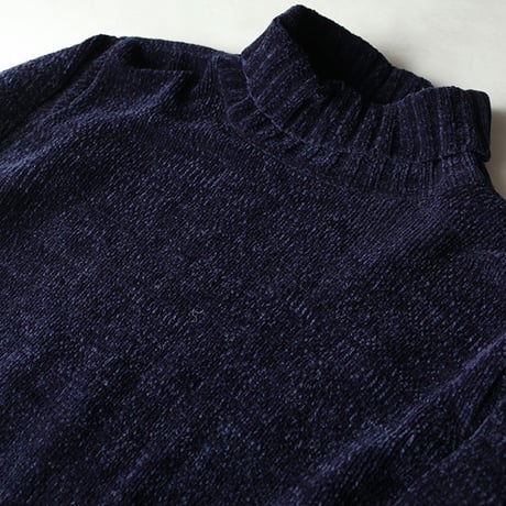 Velvet Turtle Neck Sweater