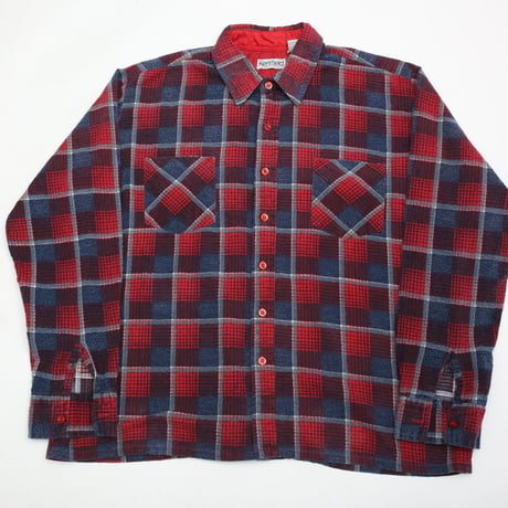 Plaid Print Flannel Shirt