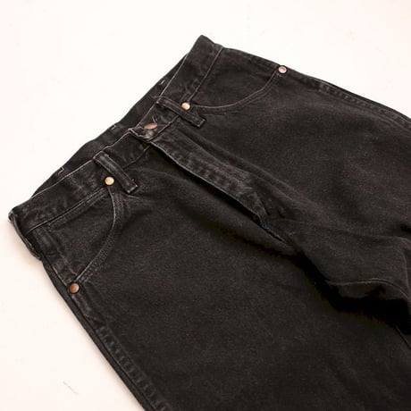 Wrangler 13MWZWK Black Denim Pants