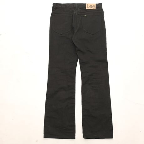 Lee Black Denim Flared Pants