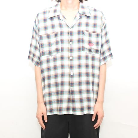 Open Collar Rayon S/S Shirt