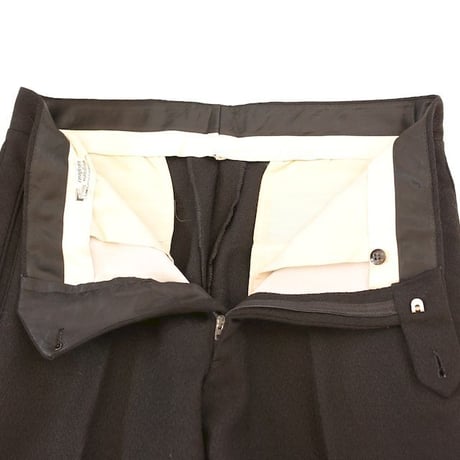 Euro Vintage Black Flared Trousers