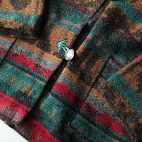 Native Wool Hoodie Jacket