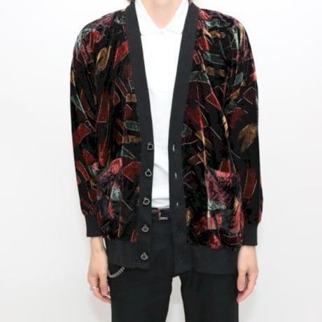 Vintage Velour Cardigan
