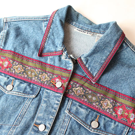 Embroidery Denim Jacket