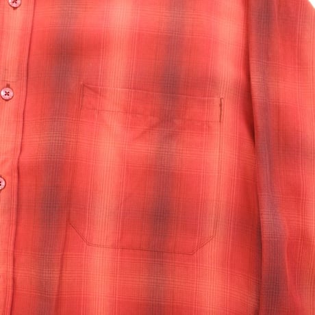 Polynosic Rayon Ombre Check L/S Shirt