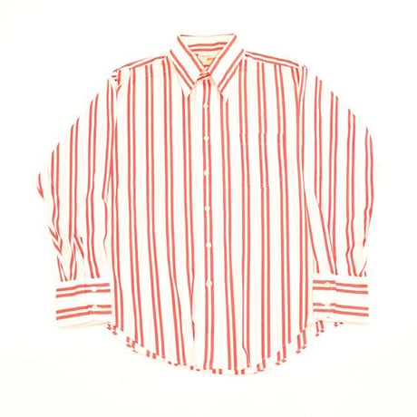 70's Arrow Striped Polyester L/S Shirt