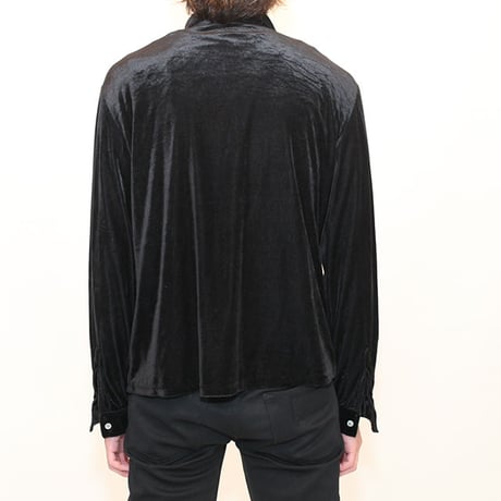 Black Velour L/S Shirt
