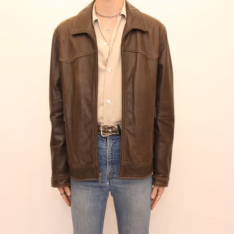 Eddie Bauer Brown Lambskin Jacket