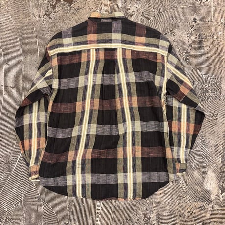 Goouch Indian Cotton Plaid Shirt