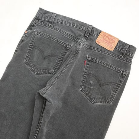 Levi's 505 Black Denim Pants MADE IN USA