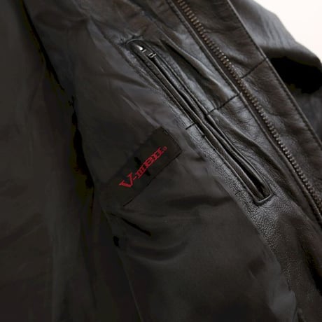 A-2 Type Black Leather Jacket