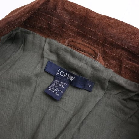 J.Crew Suede Leather Jacket