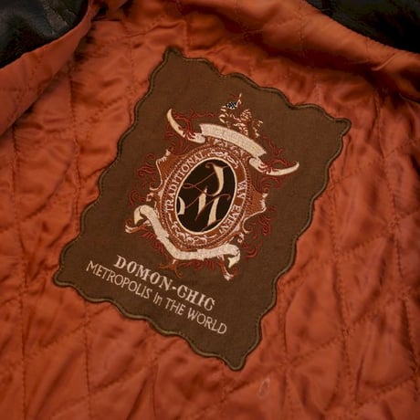 Domon Black Leather Coat