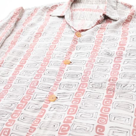 50's TOWNCRAFT Rayon L/S Shirt