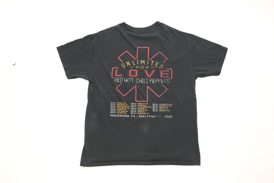 レッチリ RHCP unlimited love tour Tシャツ Mサイズ Red Hot Chili Peppers The Unlimited Love Tour Tokyo Dome