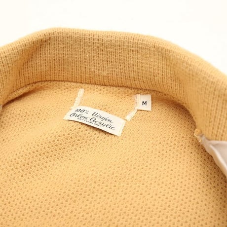 Vintage Knit x Leather Jacket