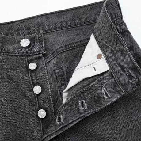 Levi's 501 Black Denim Pants MADE IN USA