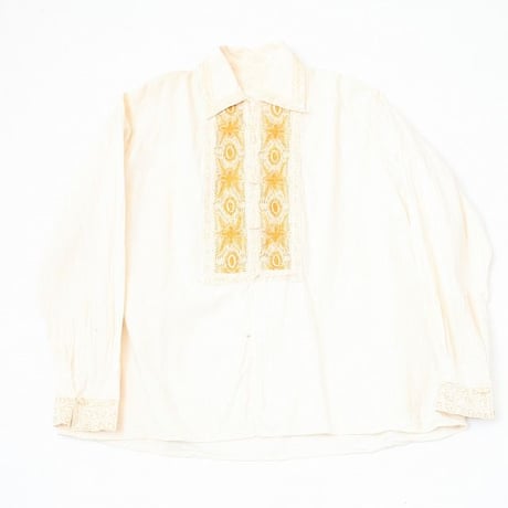 Vintage Embroidery Shirt