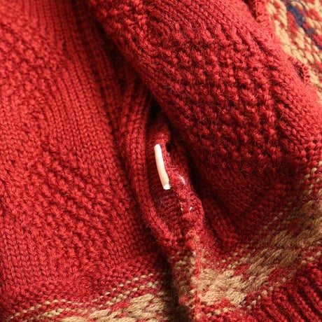 Cable Design Knit Cardigan