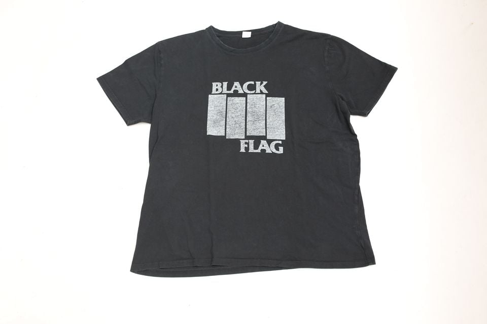 BLACK FLAG Tシャツ BLACK FLAG ブラックフラッグ バンドロゴ T-SHIRT - KITAYA