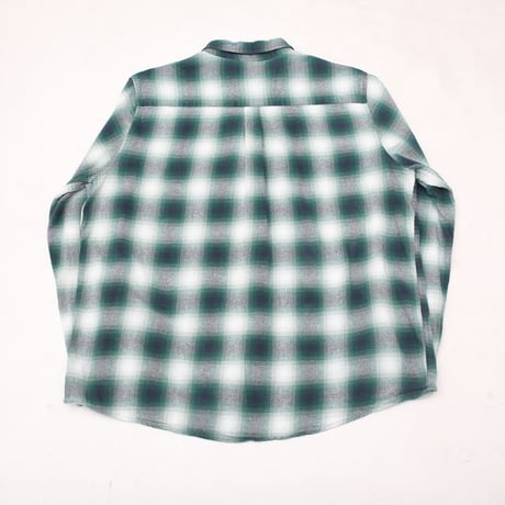 CHAPS Ombre Plaid Cotton Flannel Shirt