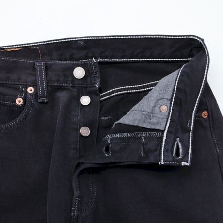 Levi's 501 Black Denim Pants MADE IN USA