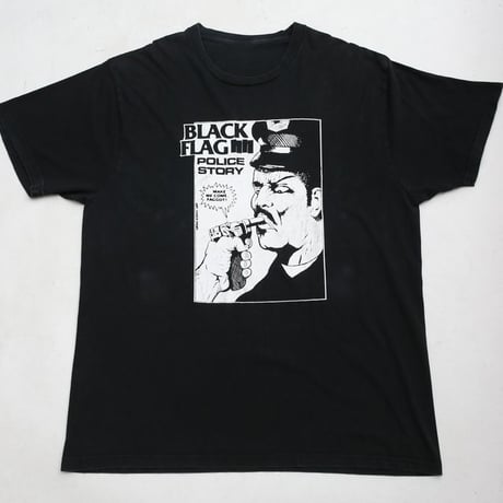 90's BLACK FLAG "POLICE STORY" T-Shirt