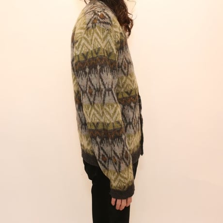 60's Vintage Mohair Knit Cardigan