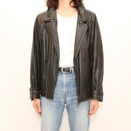 Design Black Leather Jacket