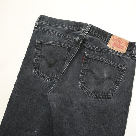 00s Levi's 501 Black Denim Pants MADE IN MEXICO