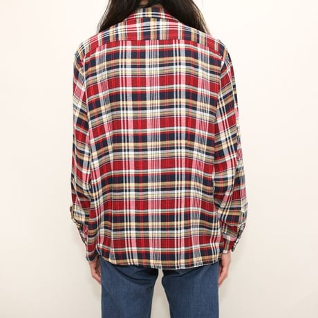60s Brent Open Collar Rayon Shirt