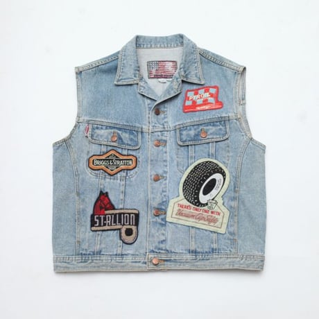 Patch Custom Denim Vest