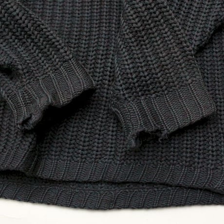50's Jaeger V-Neck Knit Sweater Made In Great Britain